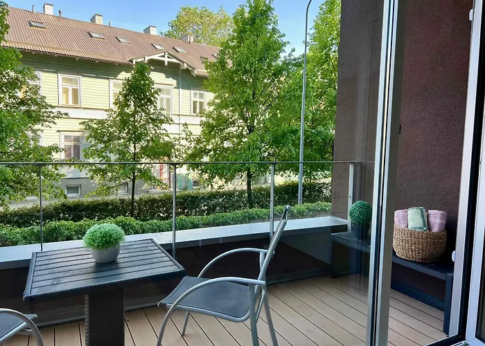 公寓 Next To Old Town, Free Underground Parking, Peaceful Location